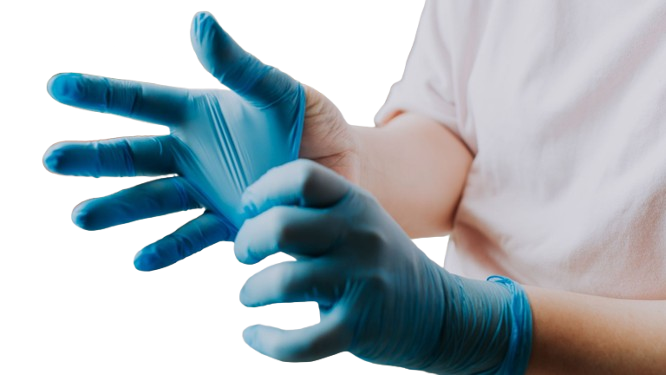 Medical personnel providing healthcare services